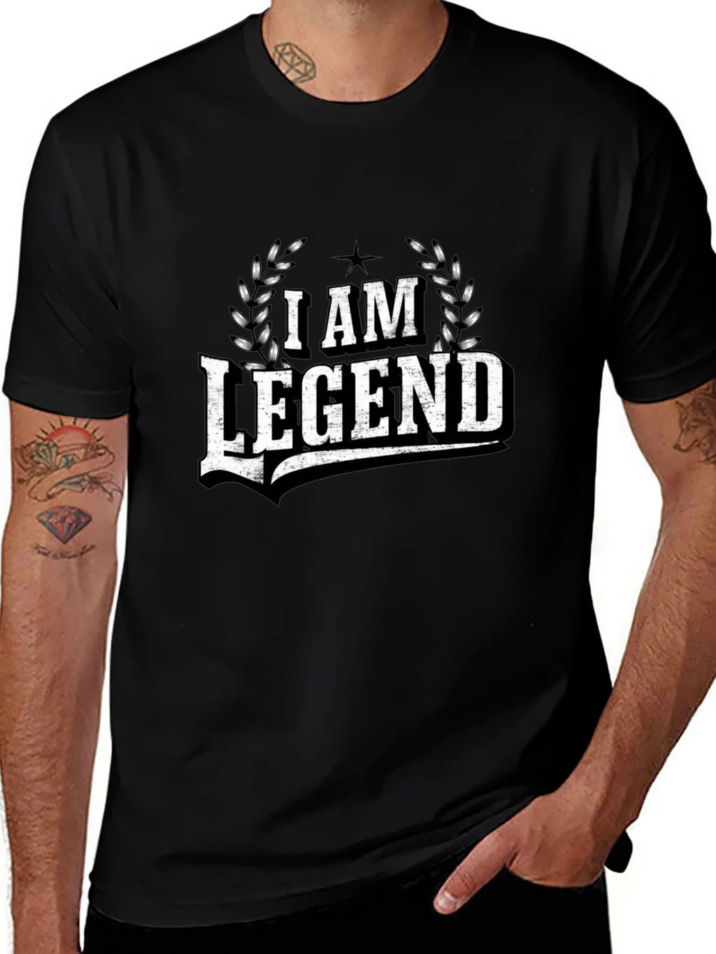 I AM Legend T-Shirt - Cool Graphic Tee product image 1