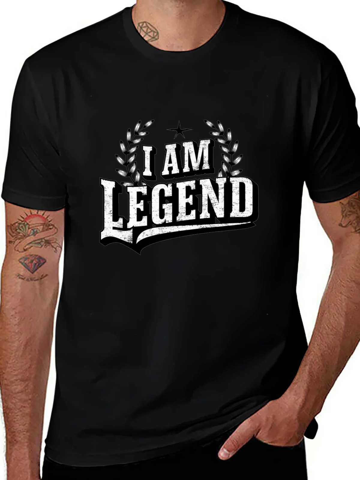 I AM Legend T-Shirt - Cool Graphic Tee product image 1