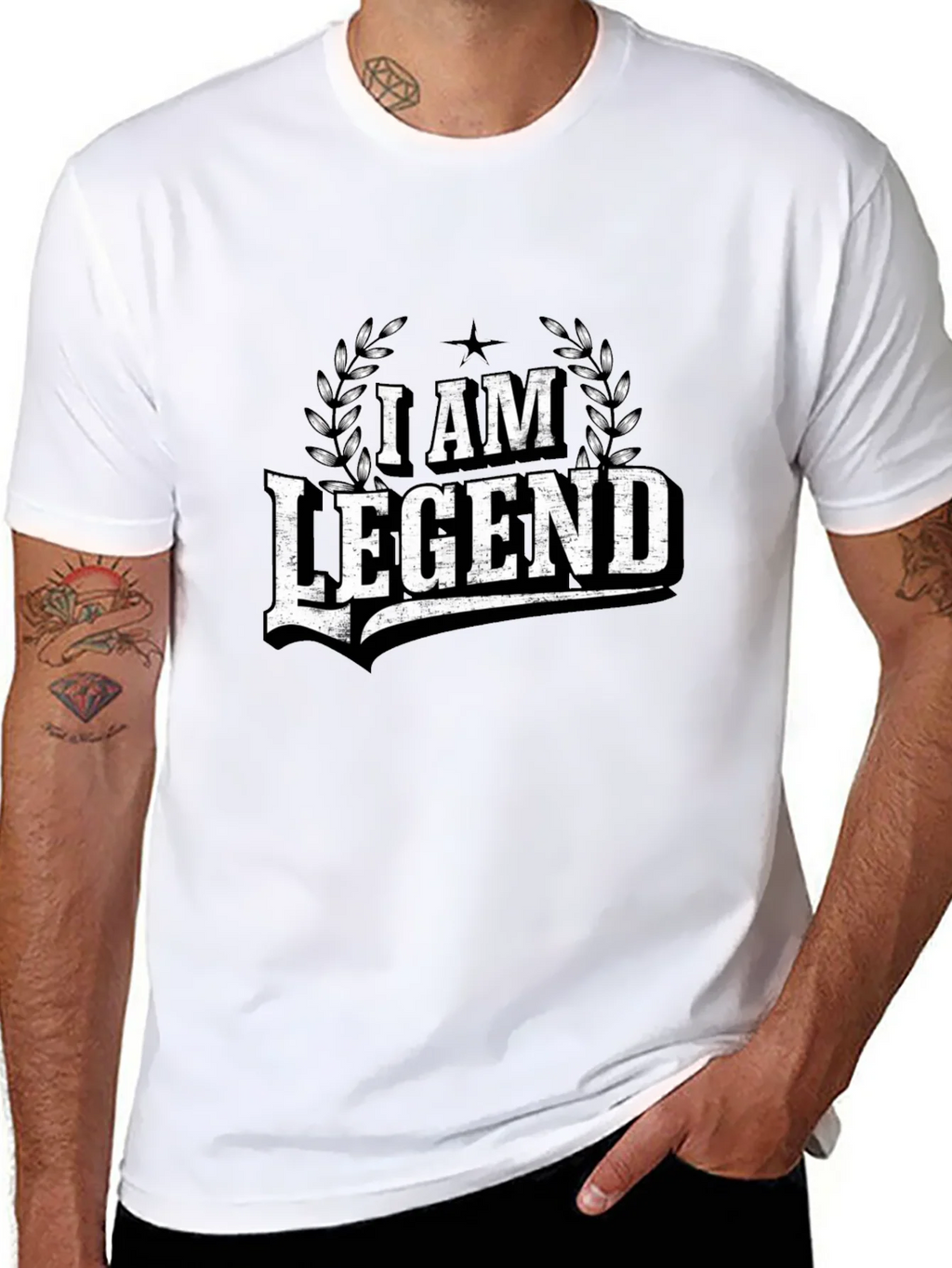 I AM Legend T-Shirt - Cool Graphic Tee product image 7