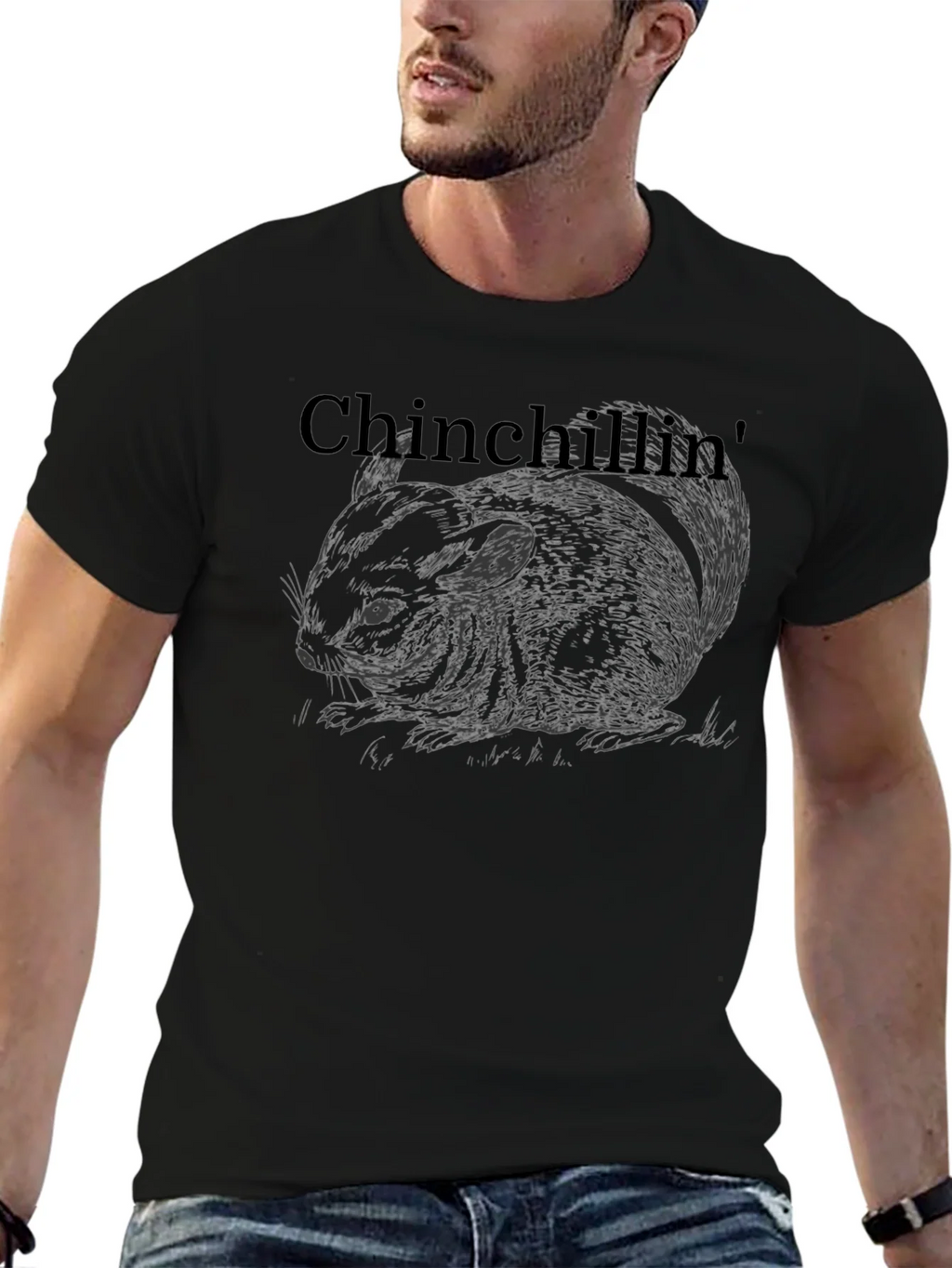 Chinchillin Graphic T-Shirt - Relaxed Comfort product image 6