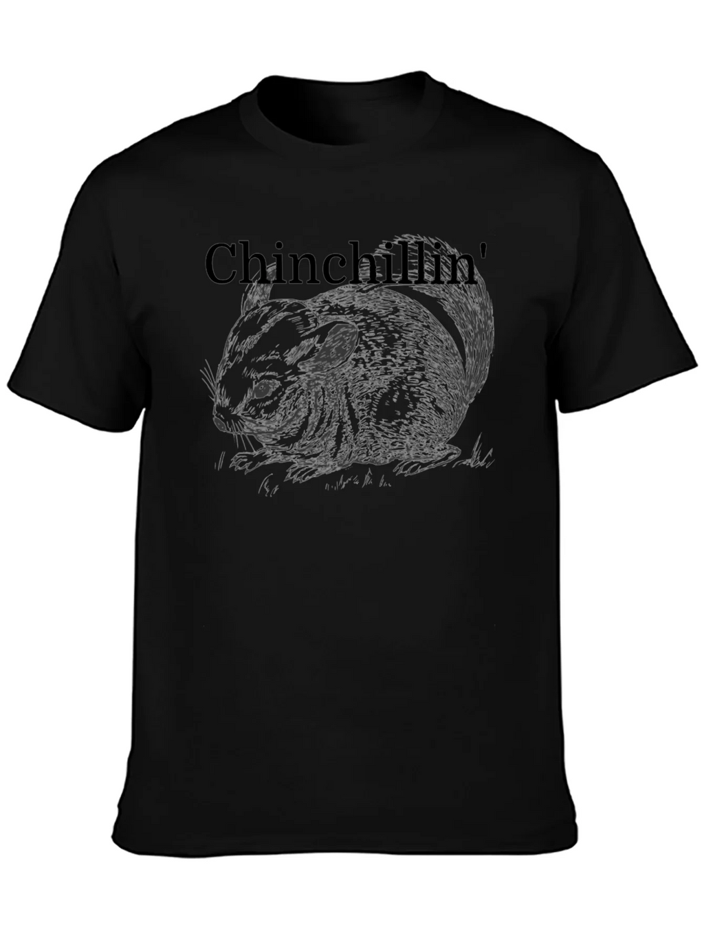 Chinchillin Graphic T-Shirt - Relaxed Comfort product image 3