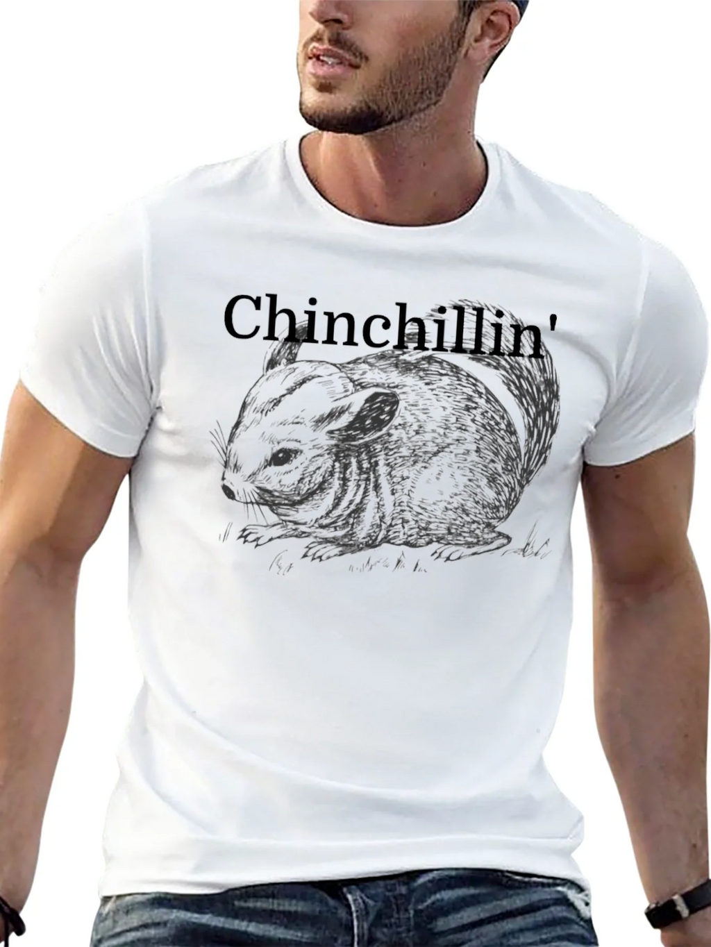 Chinchillin Graphic T-Shirt - Relaxed Comfort product image 12