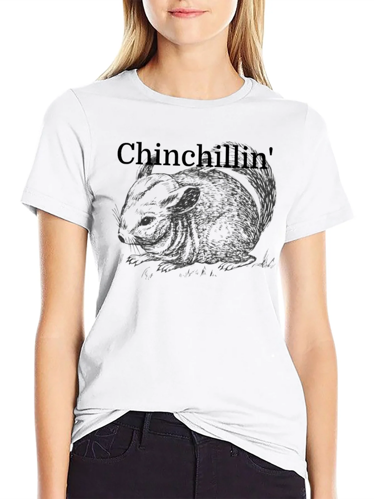 Chinchillin Graphic T-Shirt - Relaxed Comfort product image 8