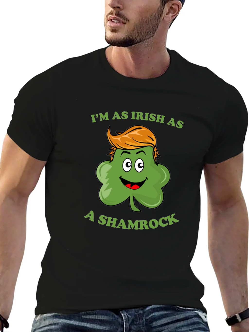 Irish Shamrock Graphic T-Shirt product image 6