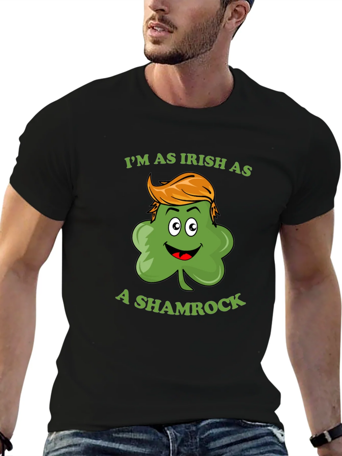 Irish Shamrock Graphic T-Shirt product image 6