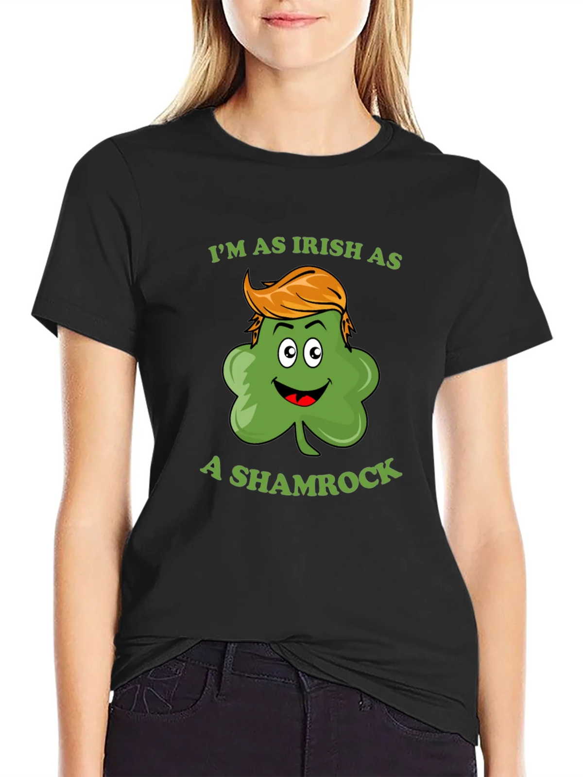 Irish Shamrock Graphic T-Shirt product image 2