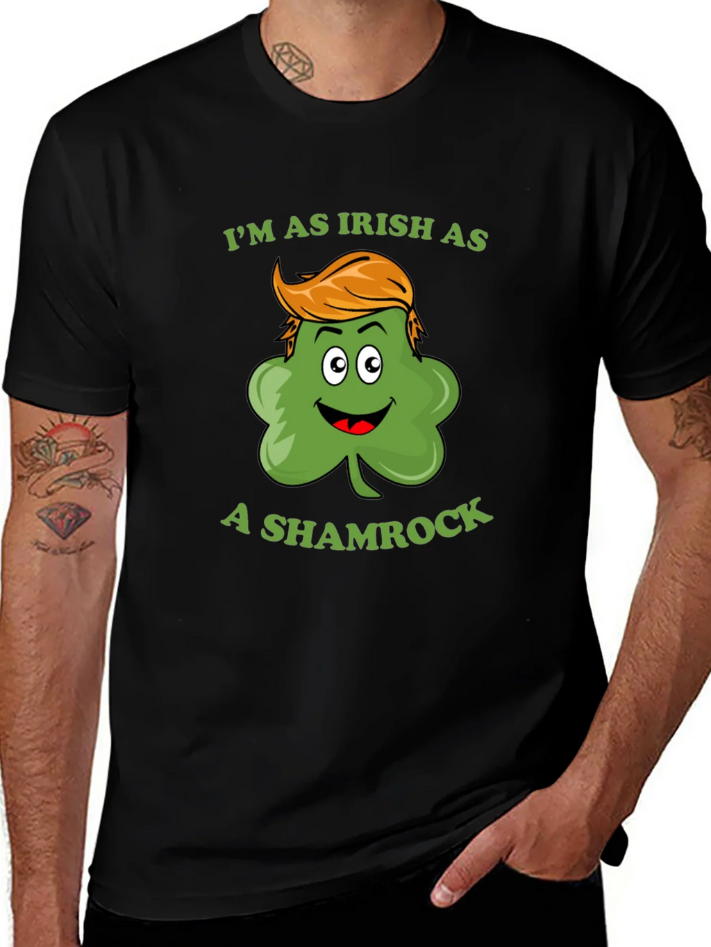 Irish Shamrock Graphic T-Shirt product image 1