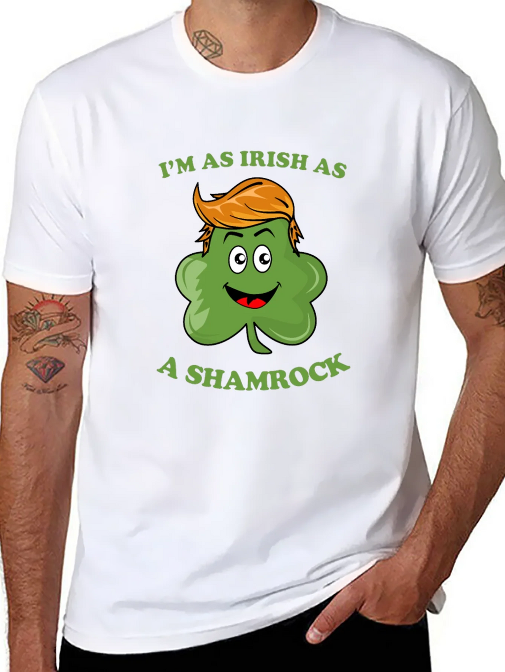 Irish Shamrock Graphic T-Shirt product image 7