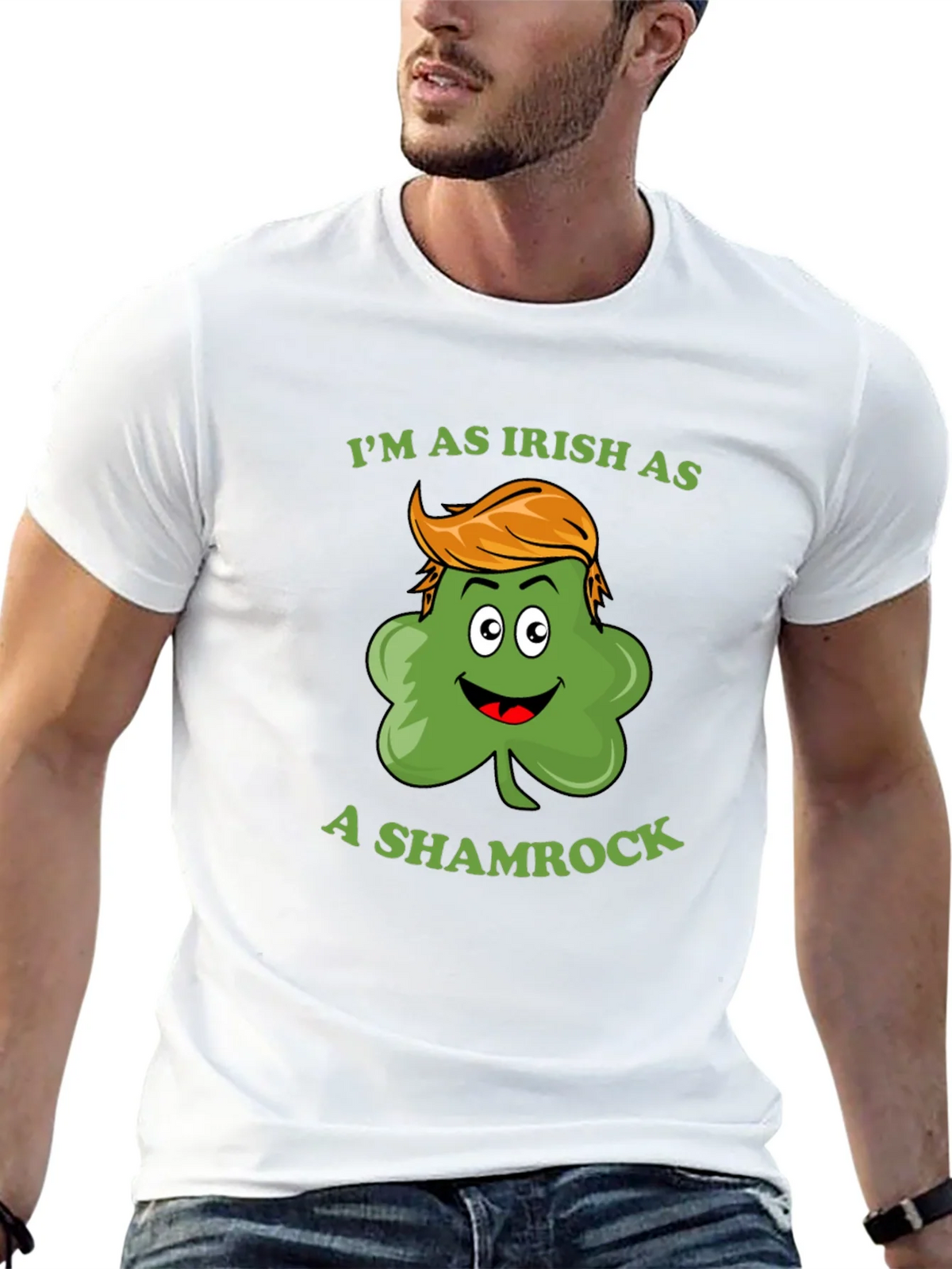 Irish Shamrock Graphic T-Shirt product image 12