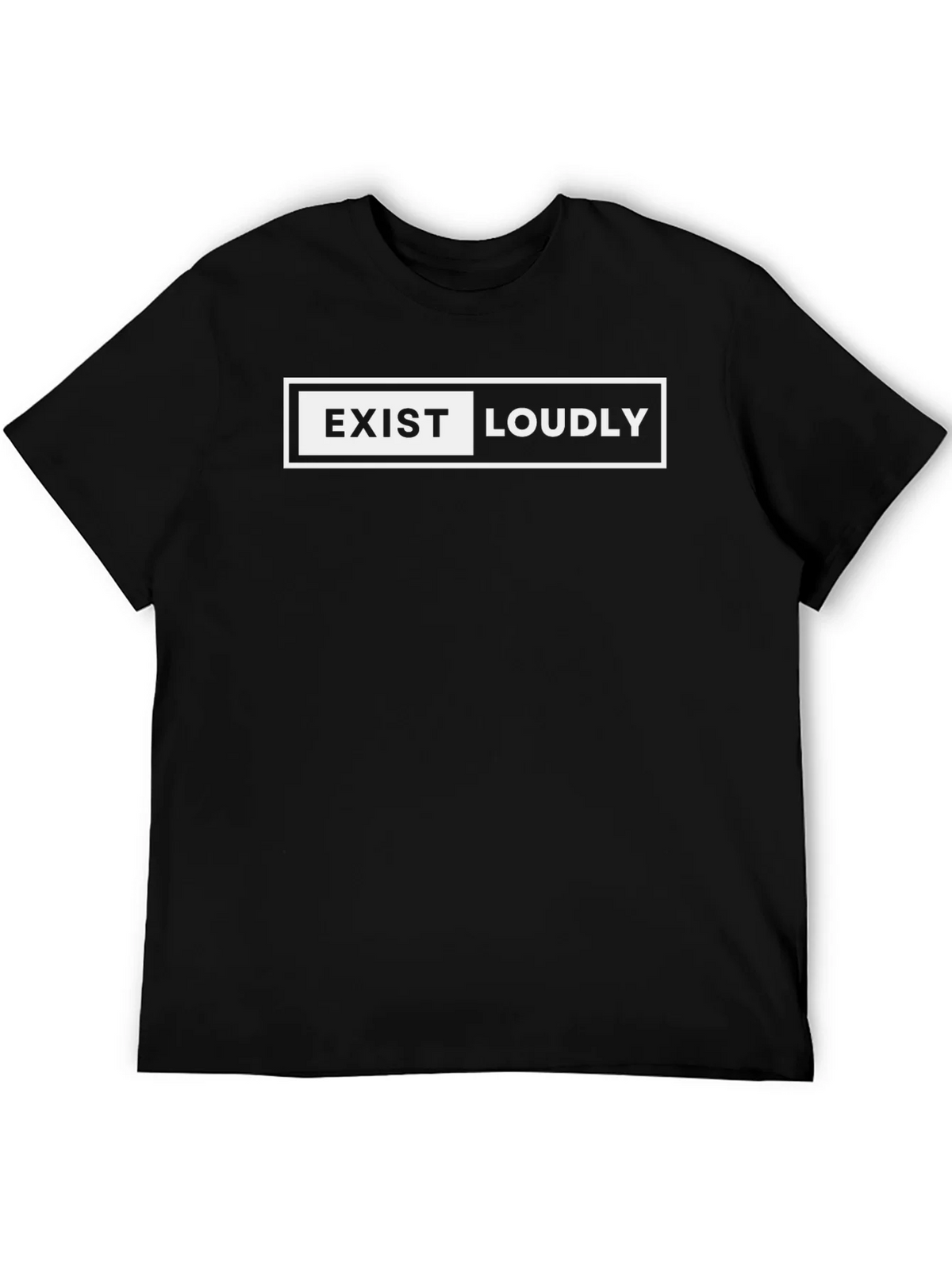 Exist Loudly Graphic T-Shirt - Bold Statement Tee product image 5