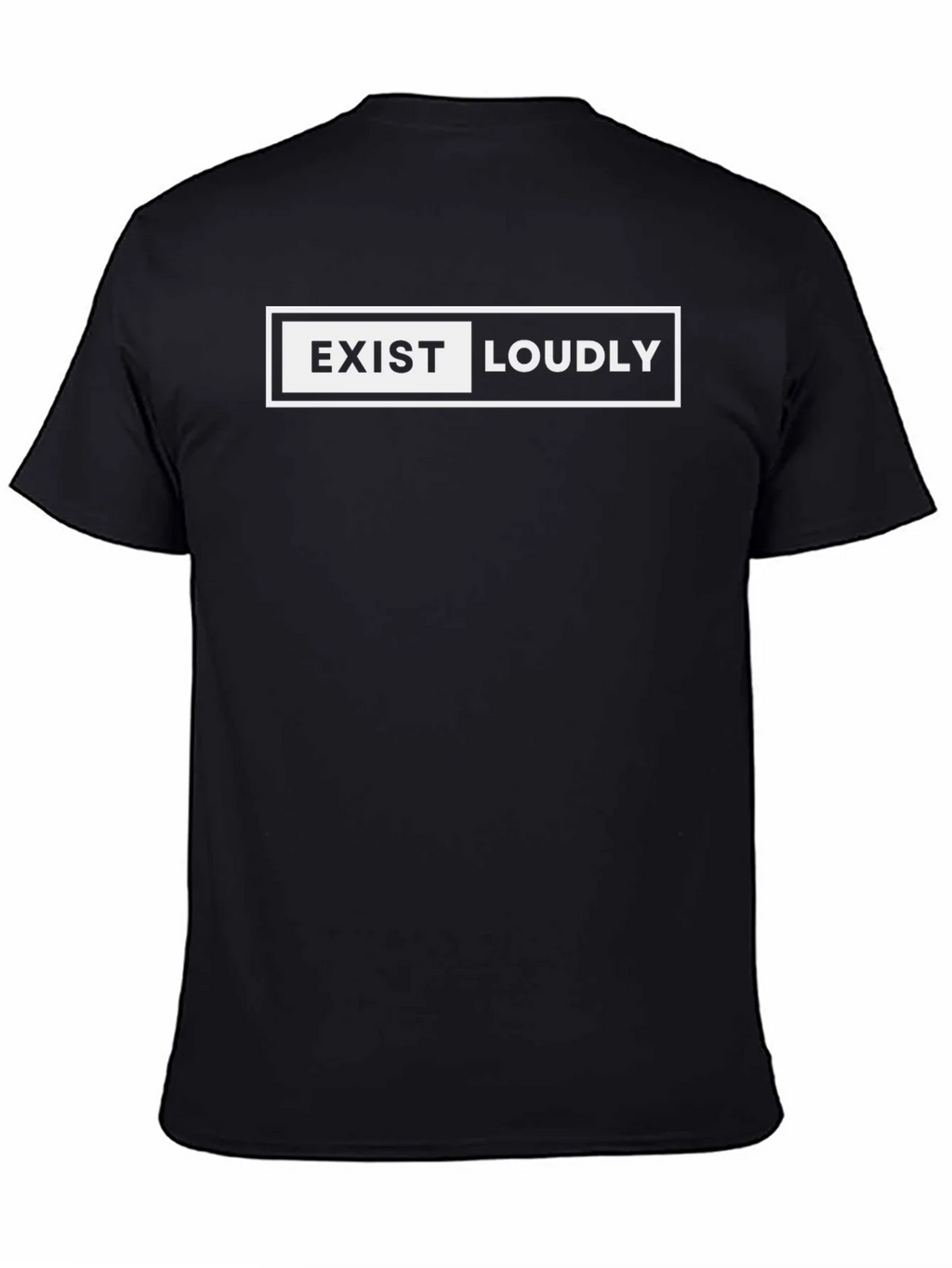 Exist Loudly Graphic T-Shirt - Bold Statement Tee product image 4