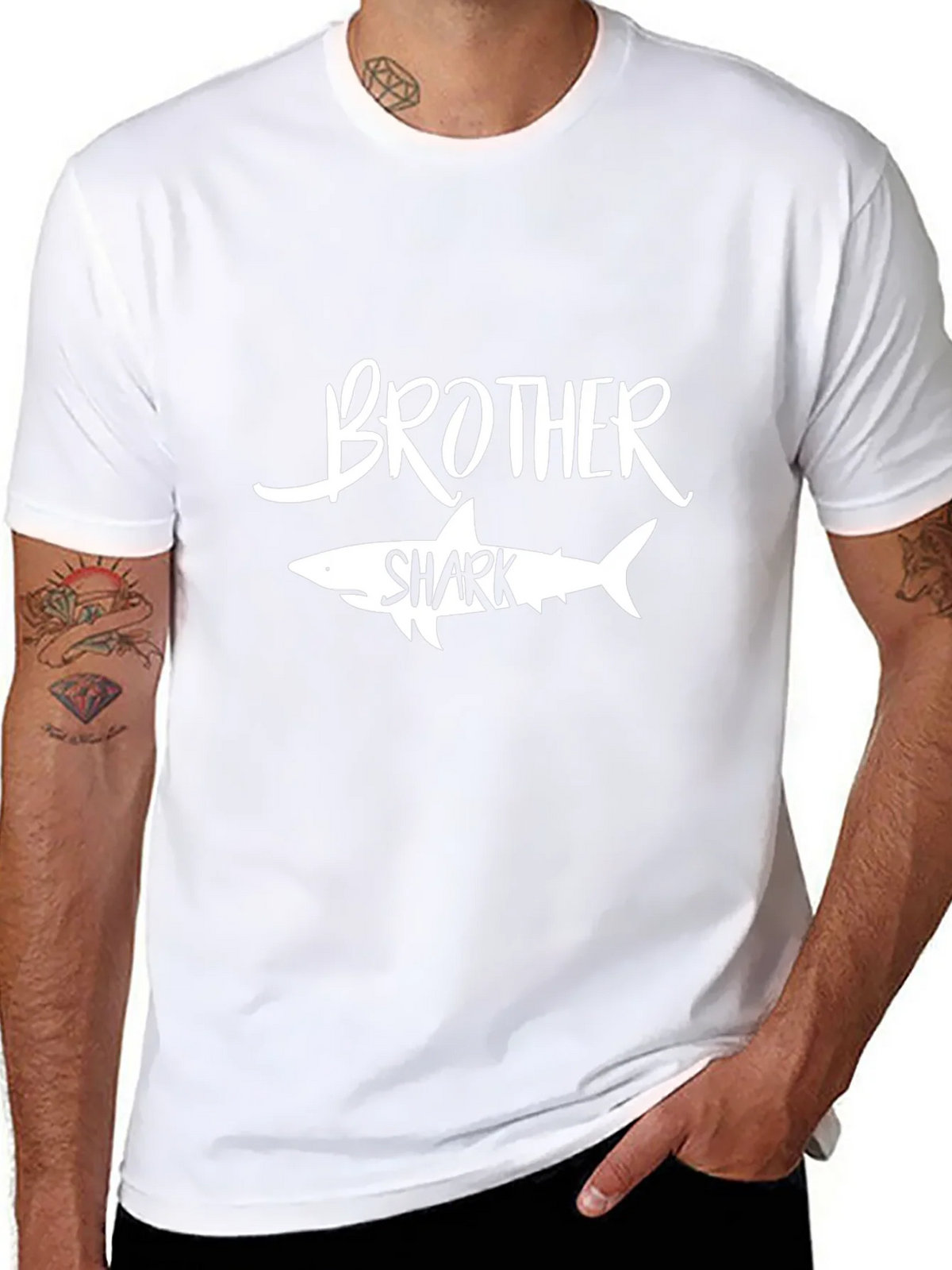 Brother Shark T-Shirt - Family Matching Tee product image 7