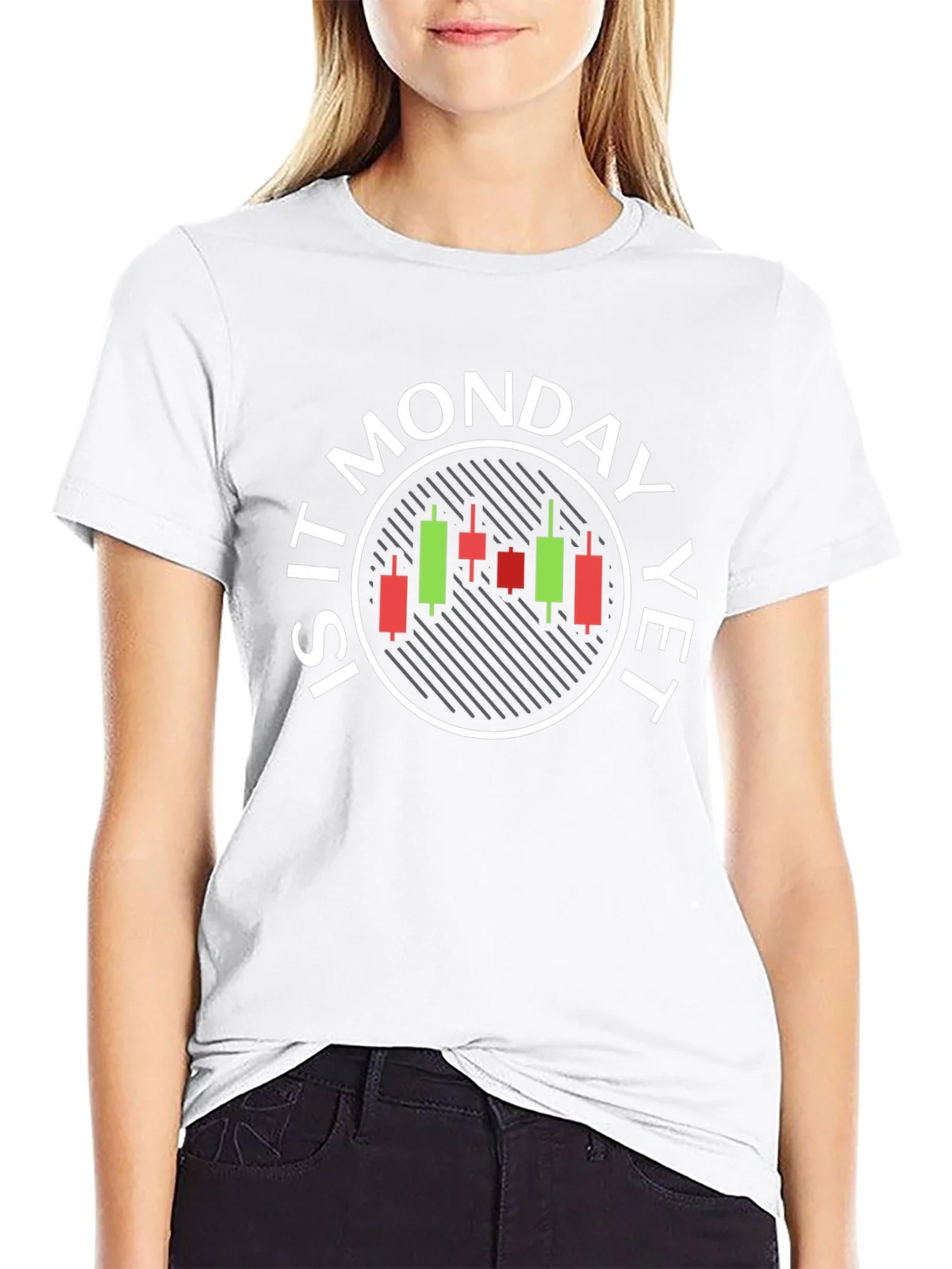 Is It Monday Yet T-Shirt - Stock Market Trader product image 8