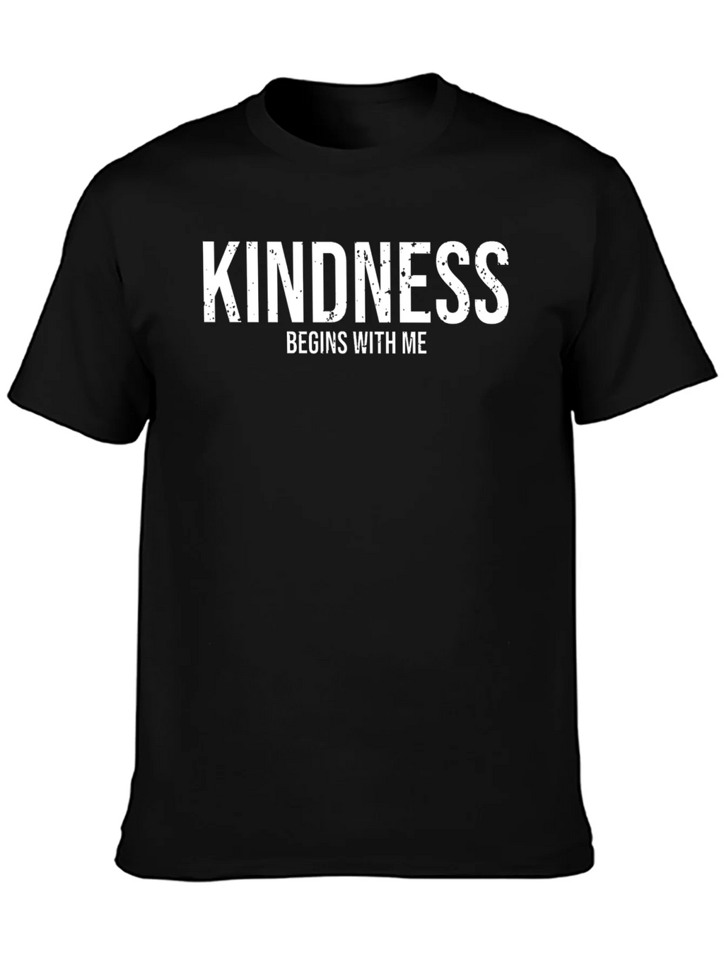 Kindness Begins With Me Black T-Shirt product image 3