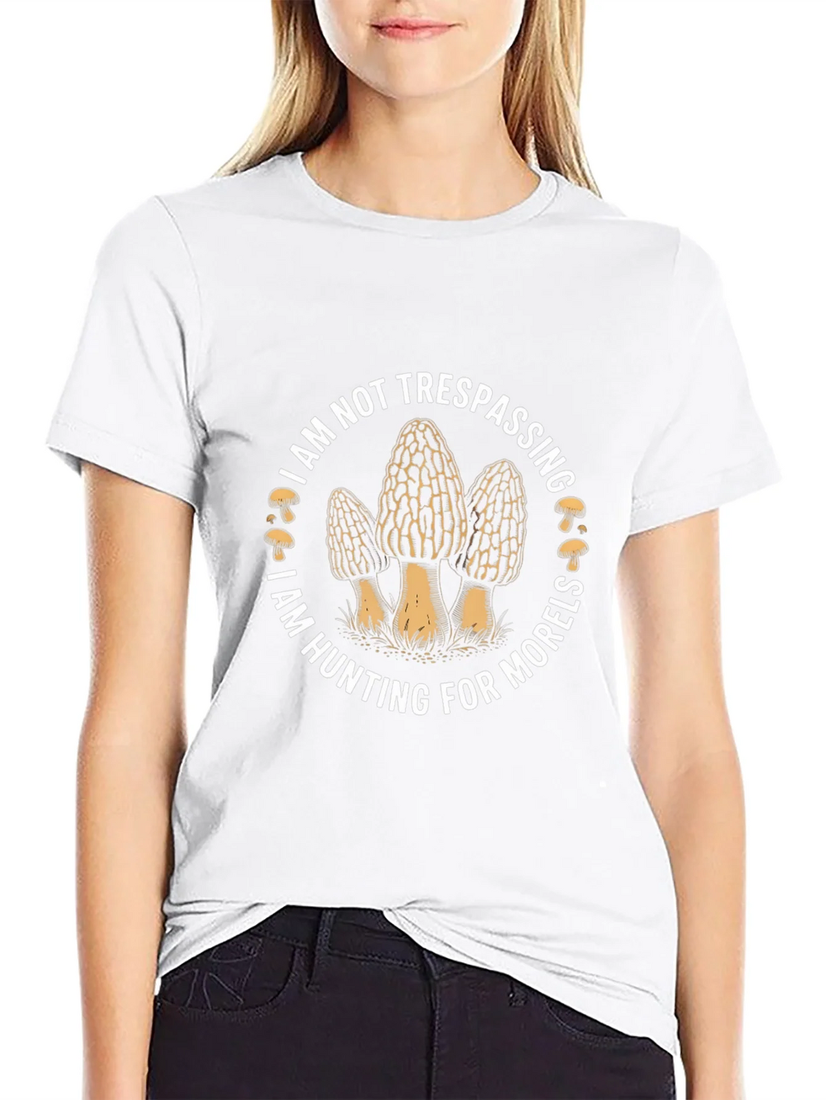 Mushroom Hunting T-Shirt - I Am Not Trespassing product image 2