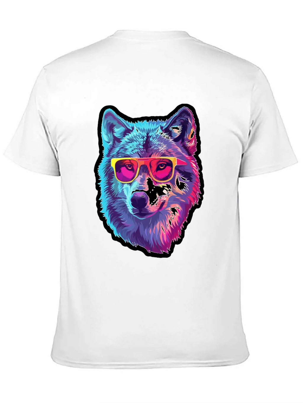 Cool Wolf Graphic Tee - Black product image 10