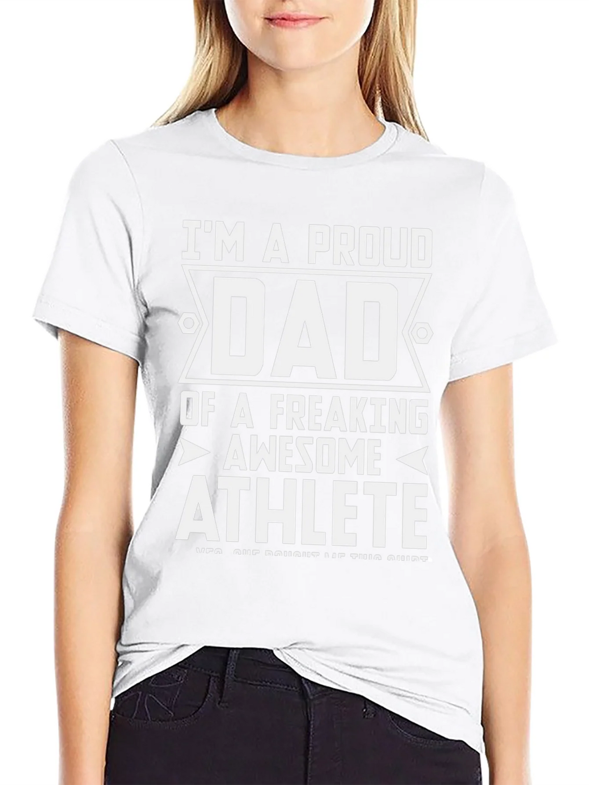 Proud Dad Athlete Graphic Tee product image 8