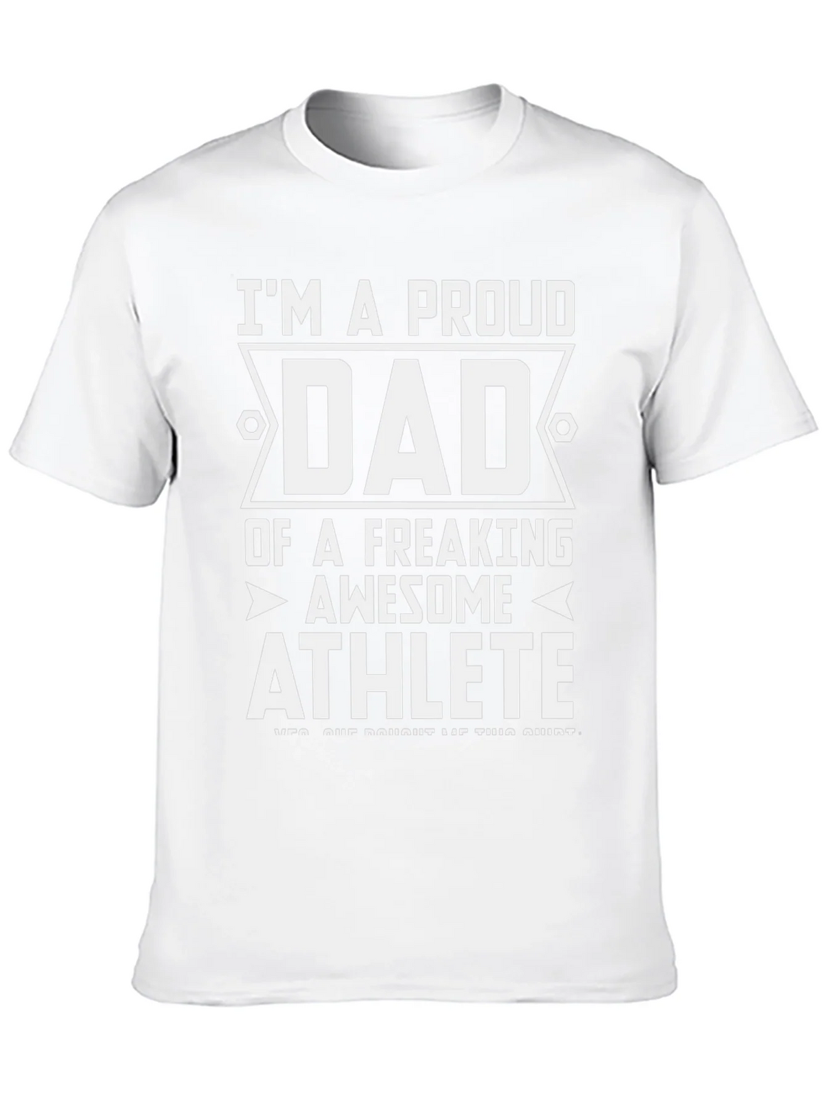 Proud Dad Athlete Graphic Tee product image 9