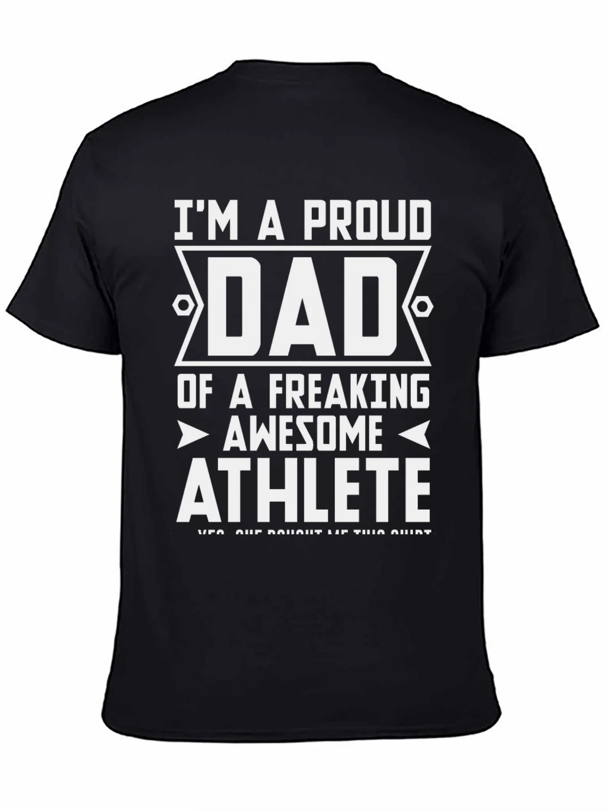 Proud Dad Athlete Graphic Tee product image 4