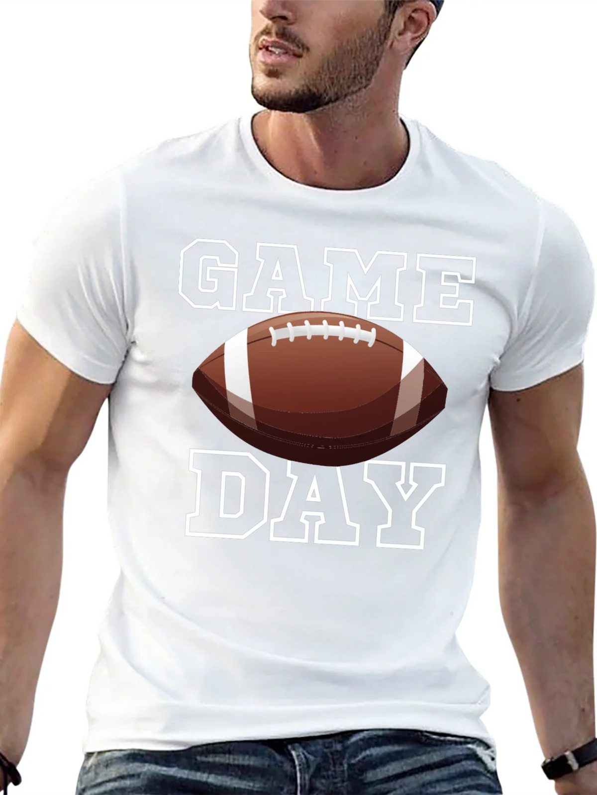 Game Day Football T-Shirt - Perfect for Sports Fans! product image 12