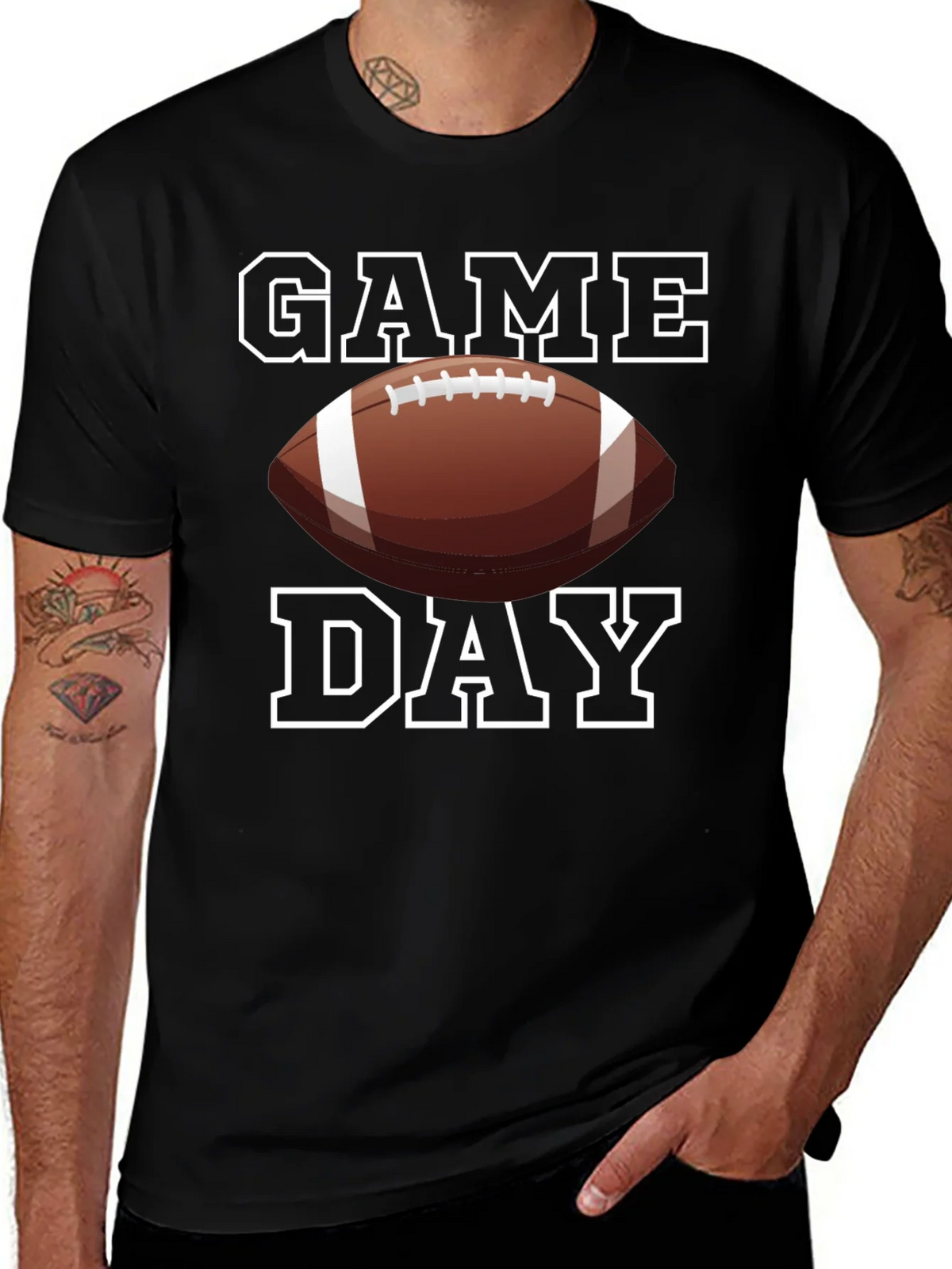 Game Day Football T-Shirt - Perfect for Sports Fans! product image 1