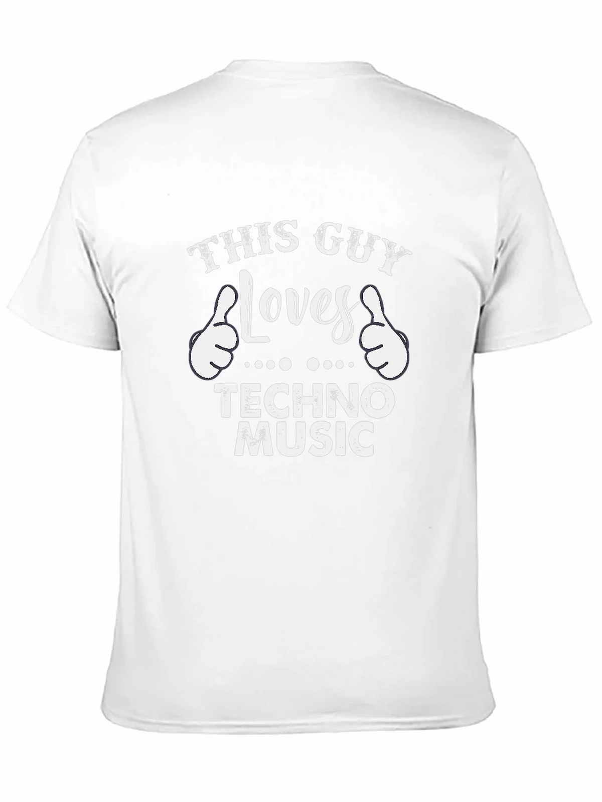 This Guy Loves Techno Music T-Shirt product image 8