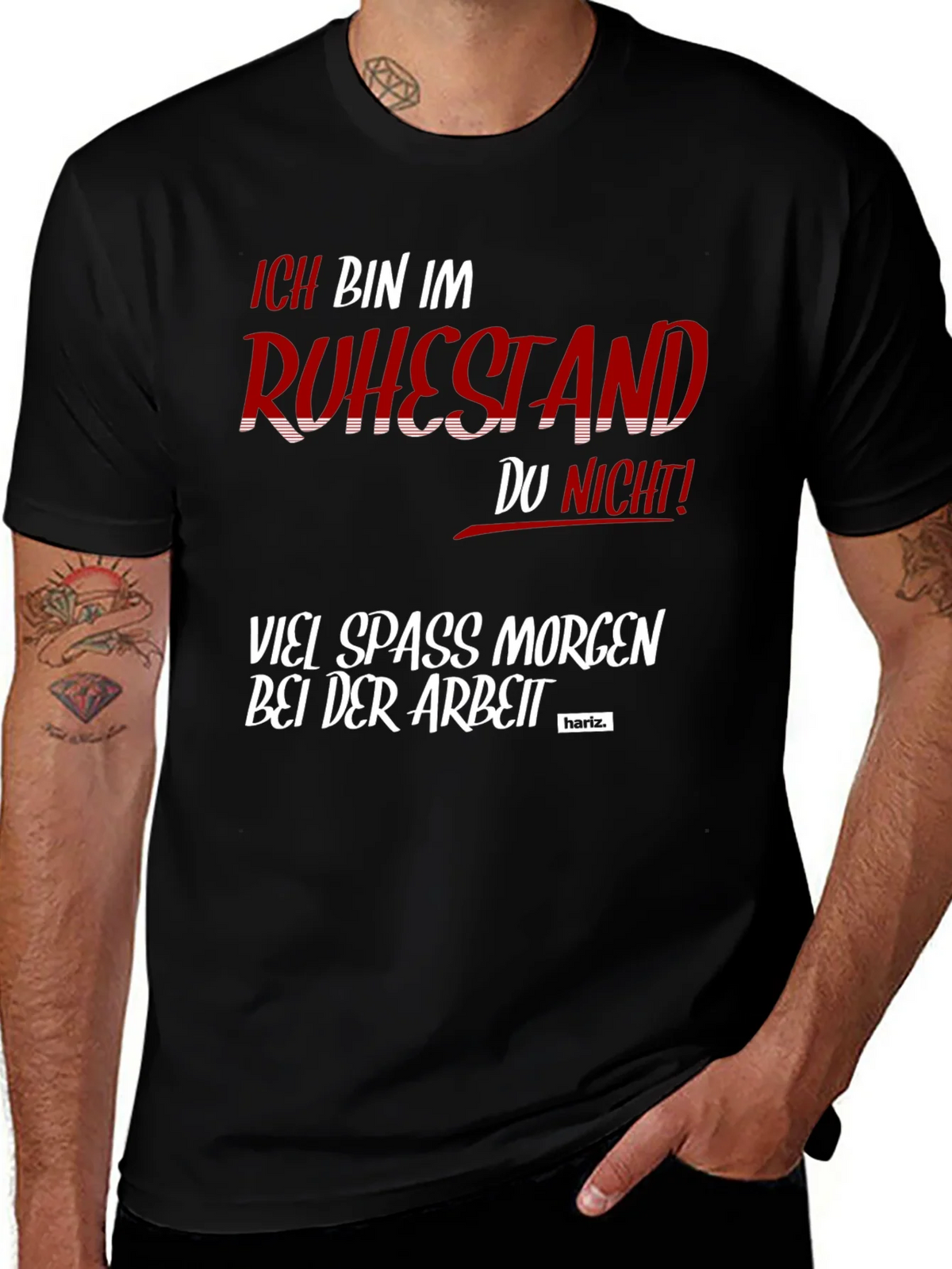 Funny Retirement T-Shirt - Ich Bin Im Ruhestand product image 1