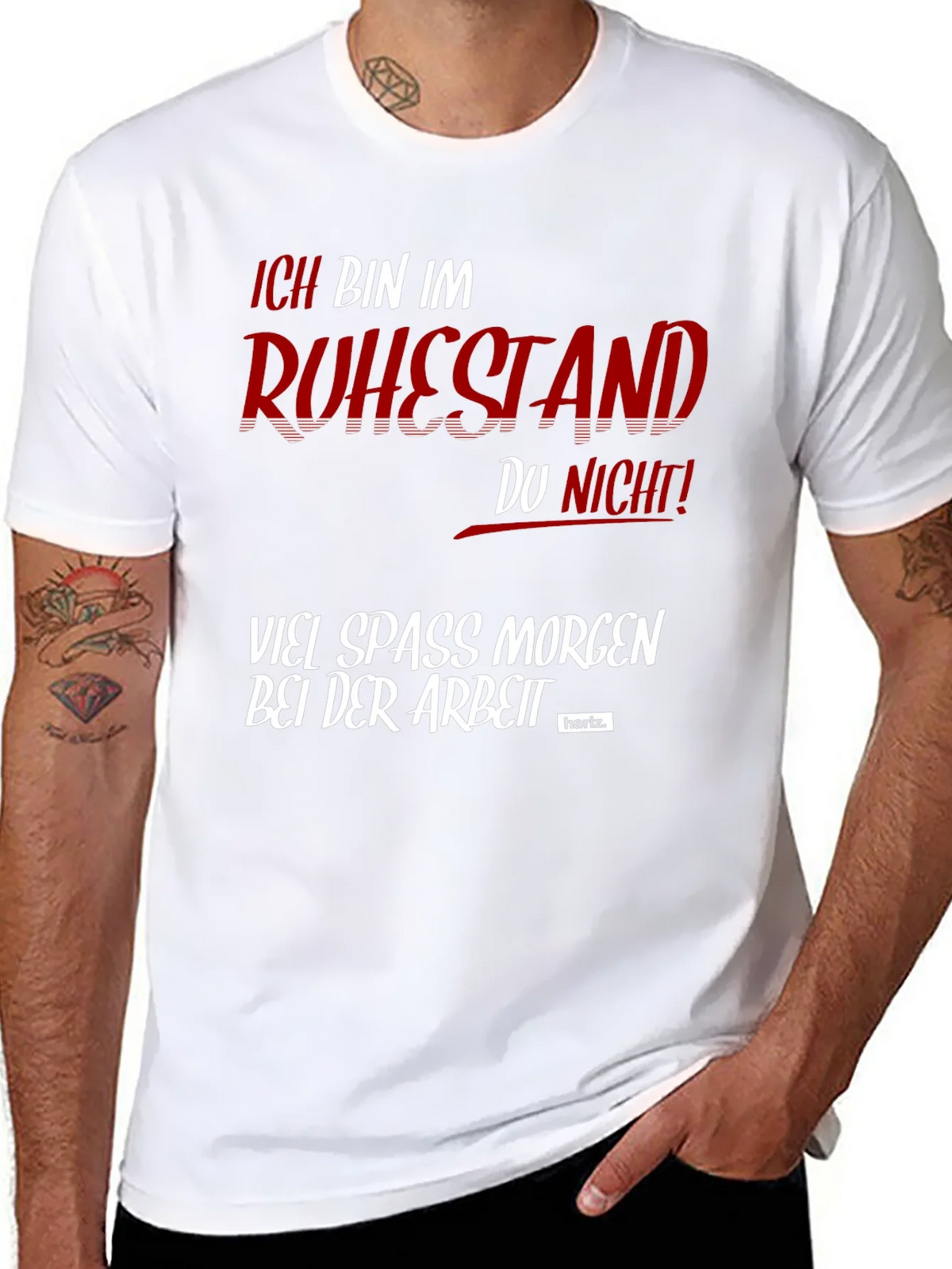Funny Retirement T-Shirt - Ich Bin Im Ruhestand product image 7