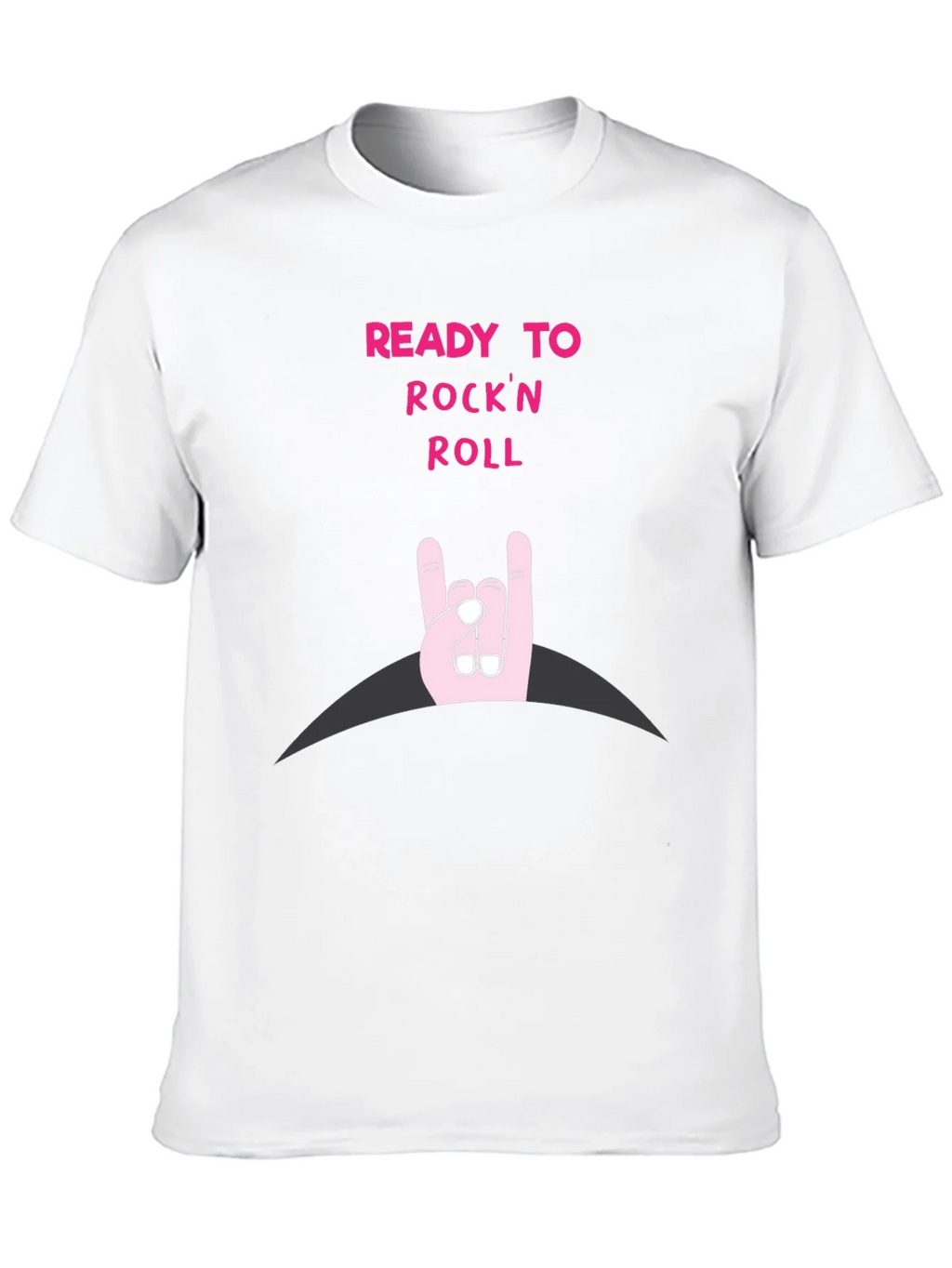 Ready to Rockn Roll Black T-Shirt product image 9