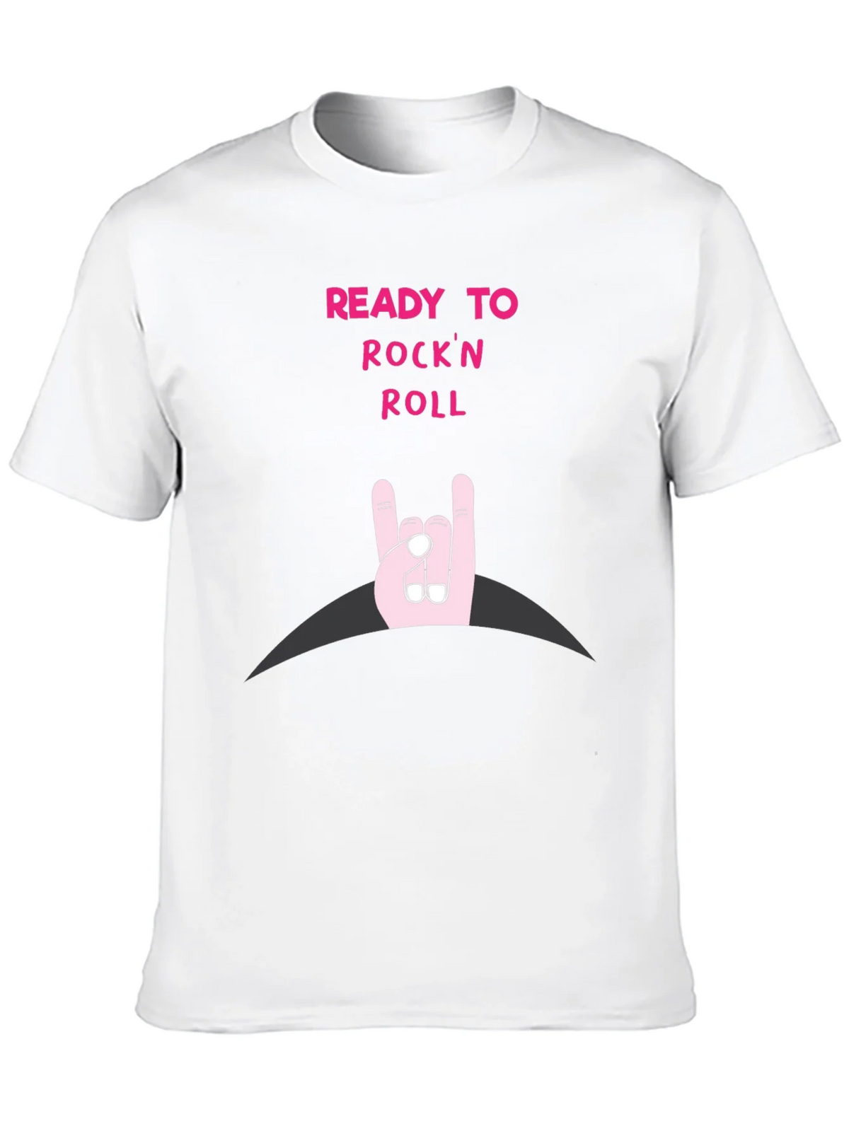 Ready to Rockn Roll Black T-Shirt product image 9
