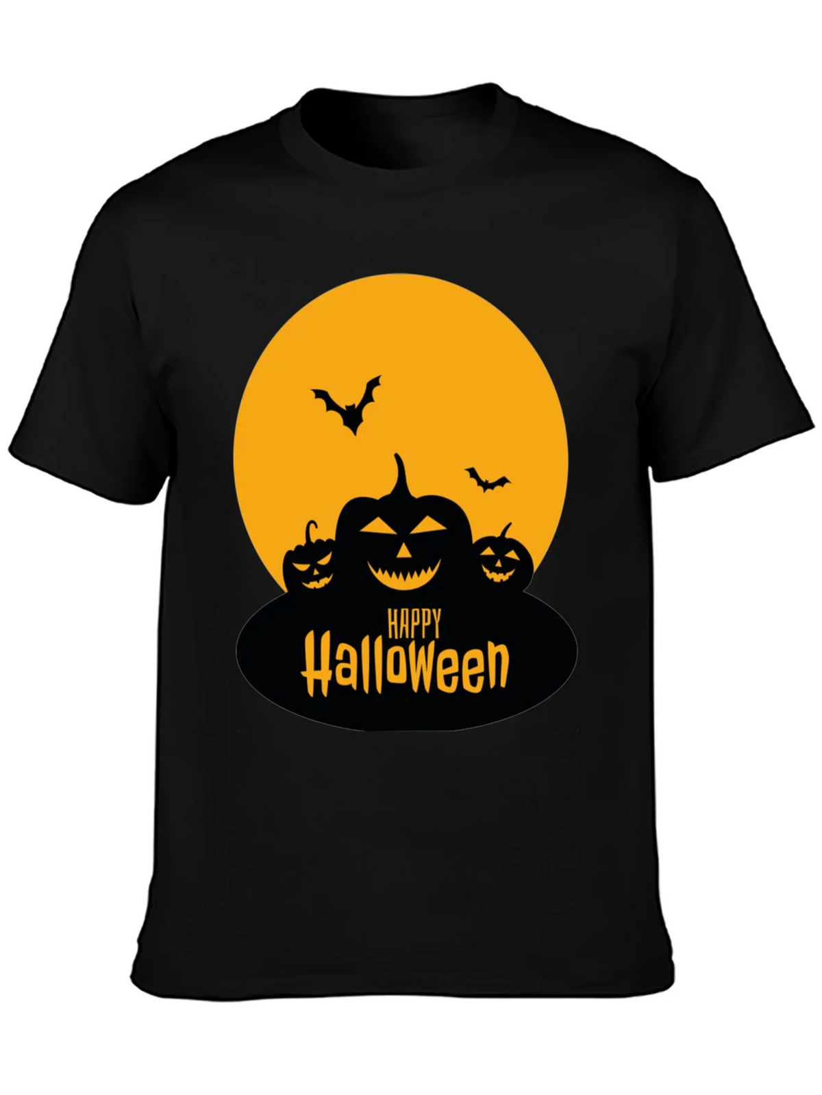 Happy Halloween T-Shirt - Spooky Pumpkin Design product image 3