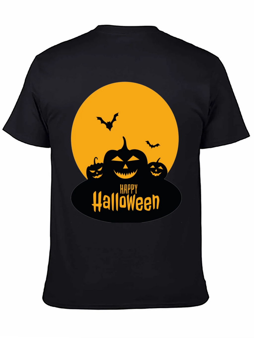 Happy Halloween T-Shirt - Spooky Pumpkin Design product image 4