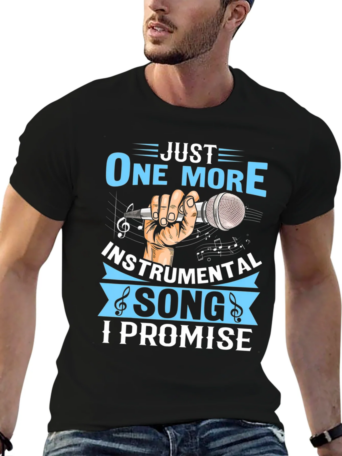 Just One More Instrumental Song T-Shirt product image 5