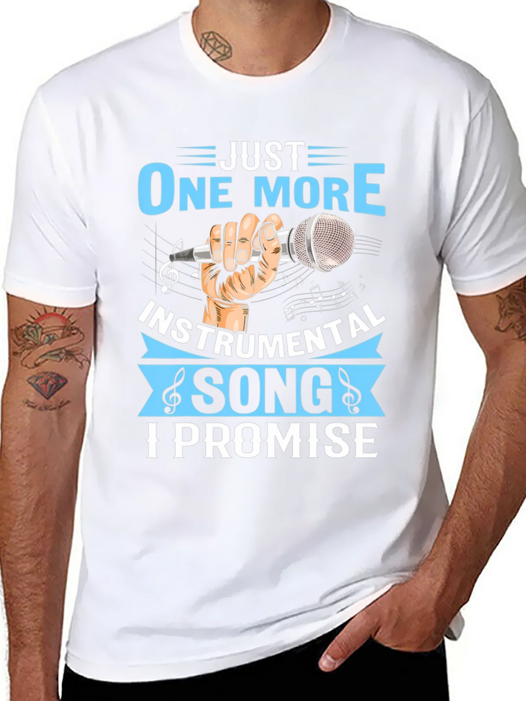 Just One More Instrumental Song T-Shirt product image 6