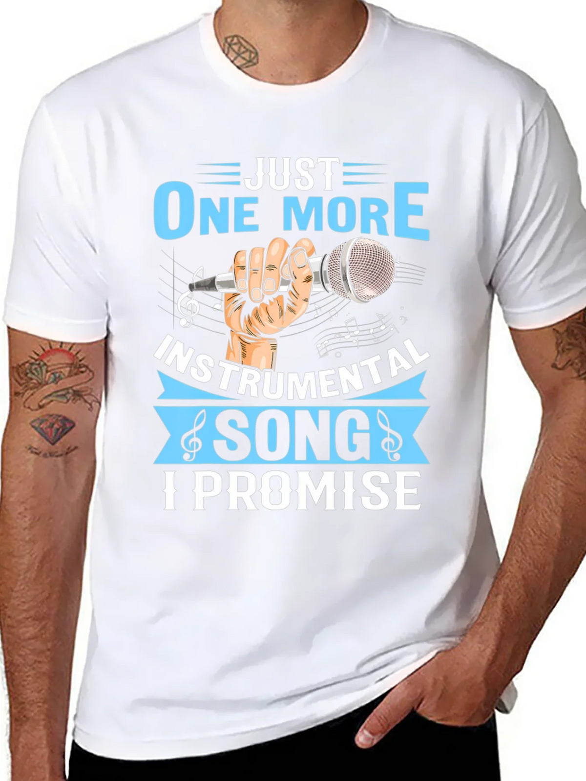 Just One More Instrumental Song T-Shirt product image 6