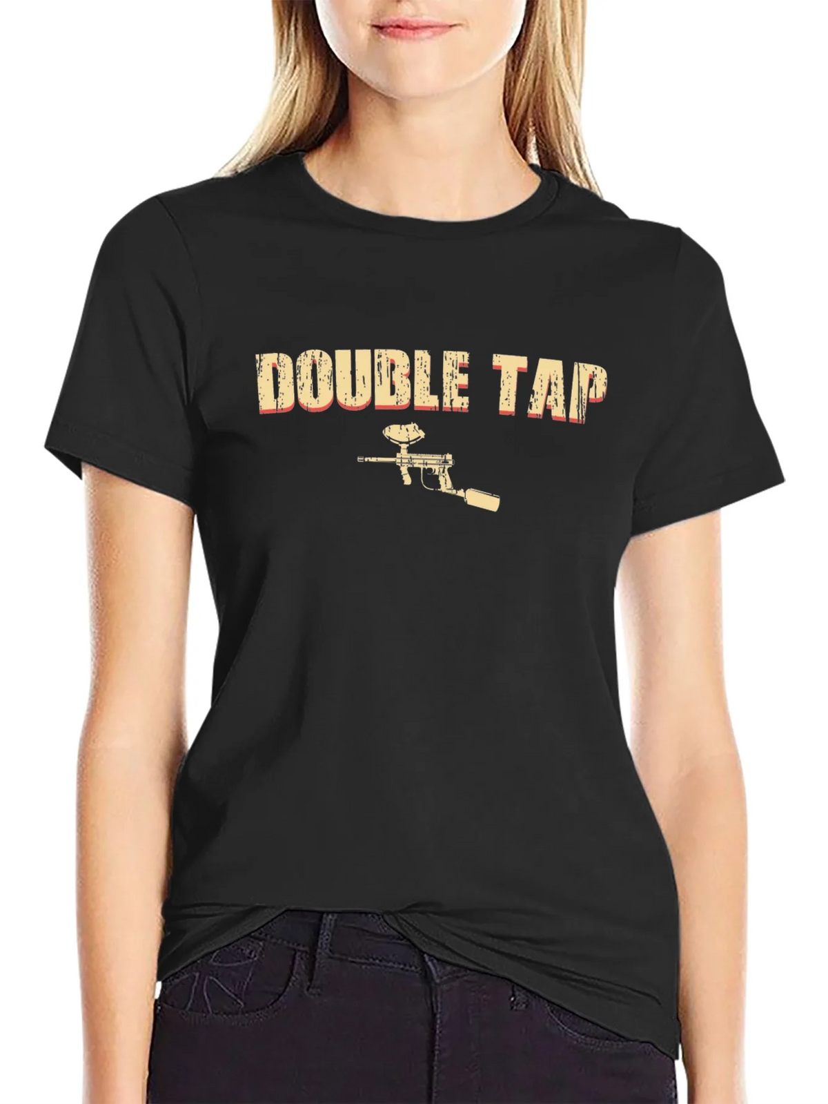 Double Tap Paintball Graphic T-Shirt product image 2