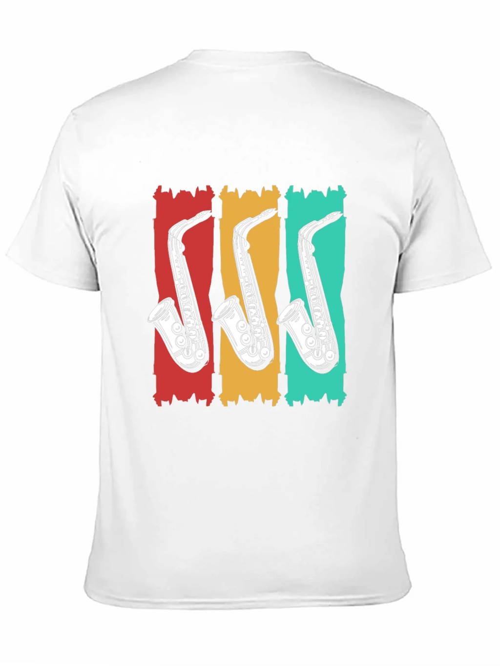 Retro Saxophone T-Shirt - Cool Music Tee product image 10