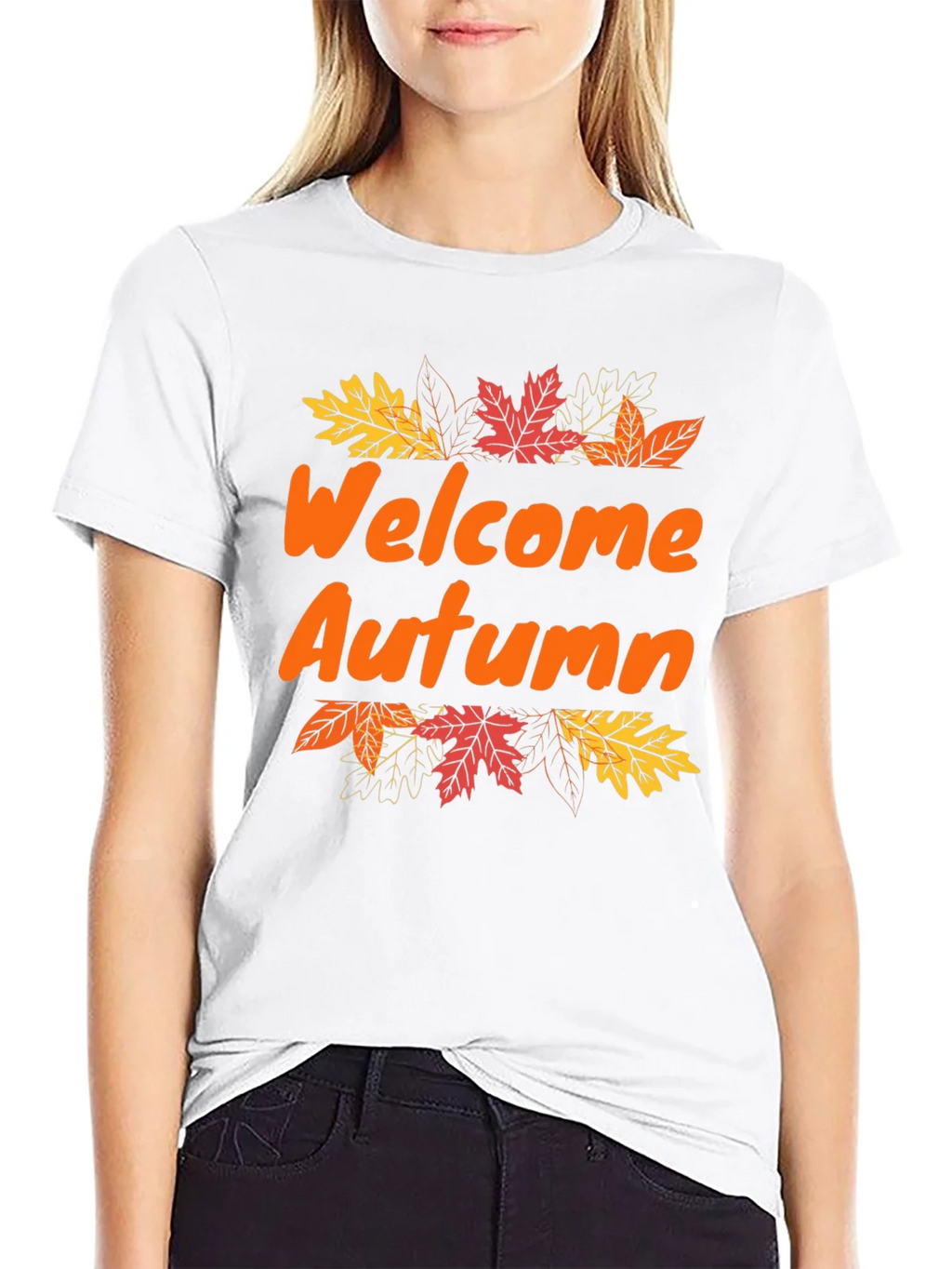 Welcome Autumn T-Shirt - Fall Season Apparel product image 4