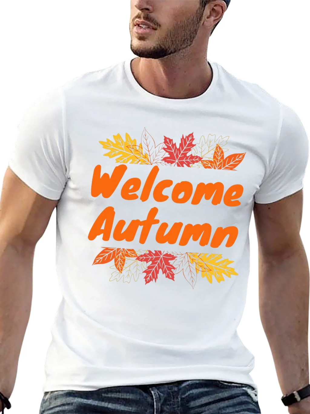 Welcome Autumn T-Shirt - Fall Season Apparel product image 7