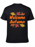 Welcome Autumn T-Shirt - Fall Season Apparel product image 1