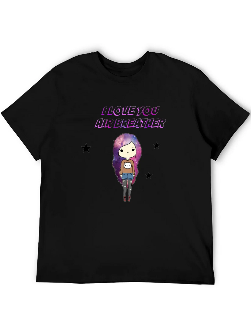 I Love You Air Breather Graphic T-Shirt product image 5
