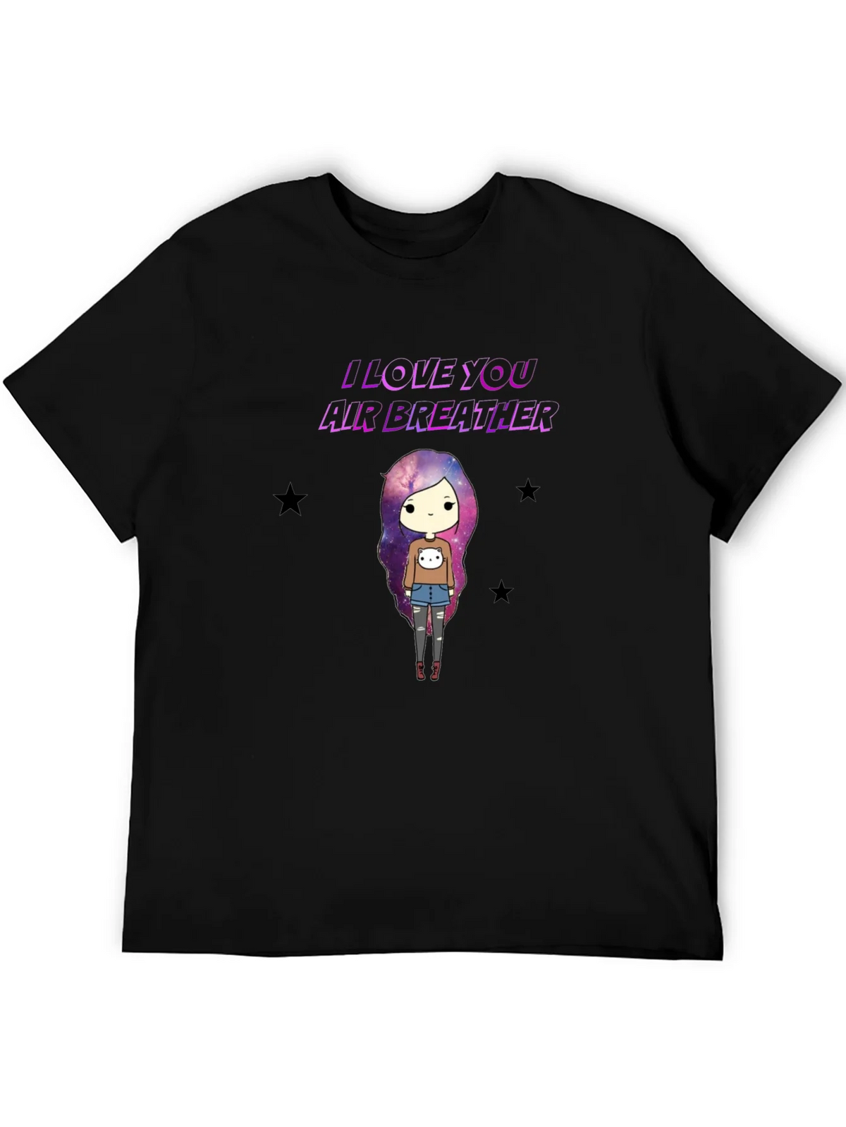 I Love You Air Breather Graphic T-Shirt product image 5