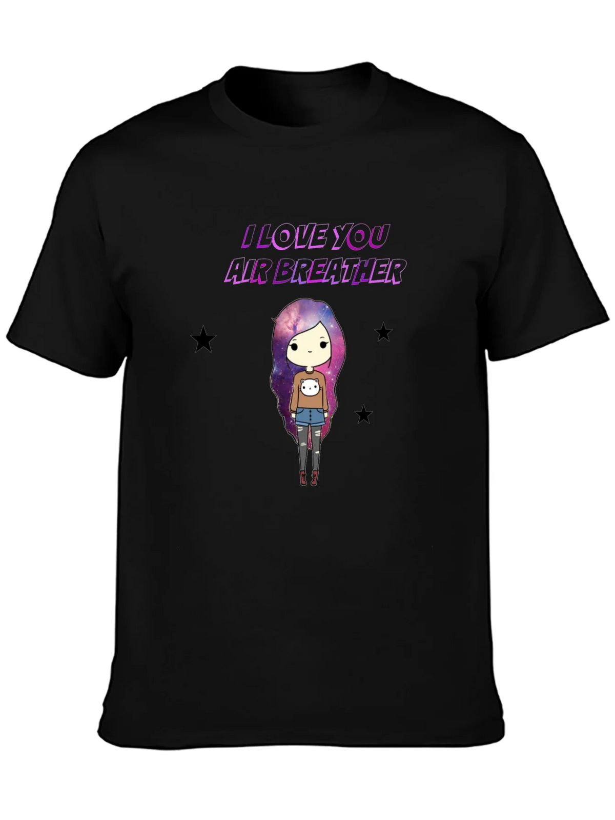 I Love You Air Breather Graphic T-Shirt product image 3