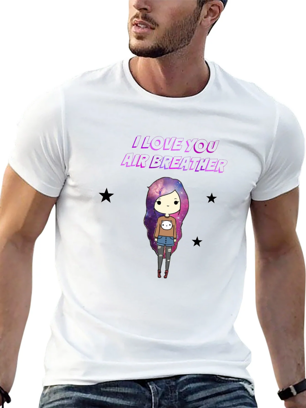 I Love You Air Breather Graphic T-Shirt product image 11