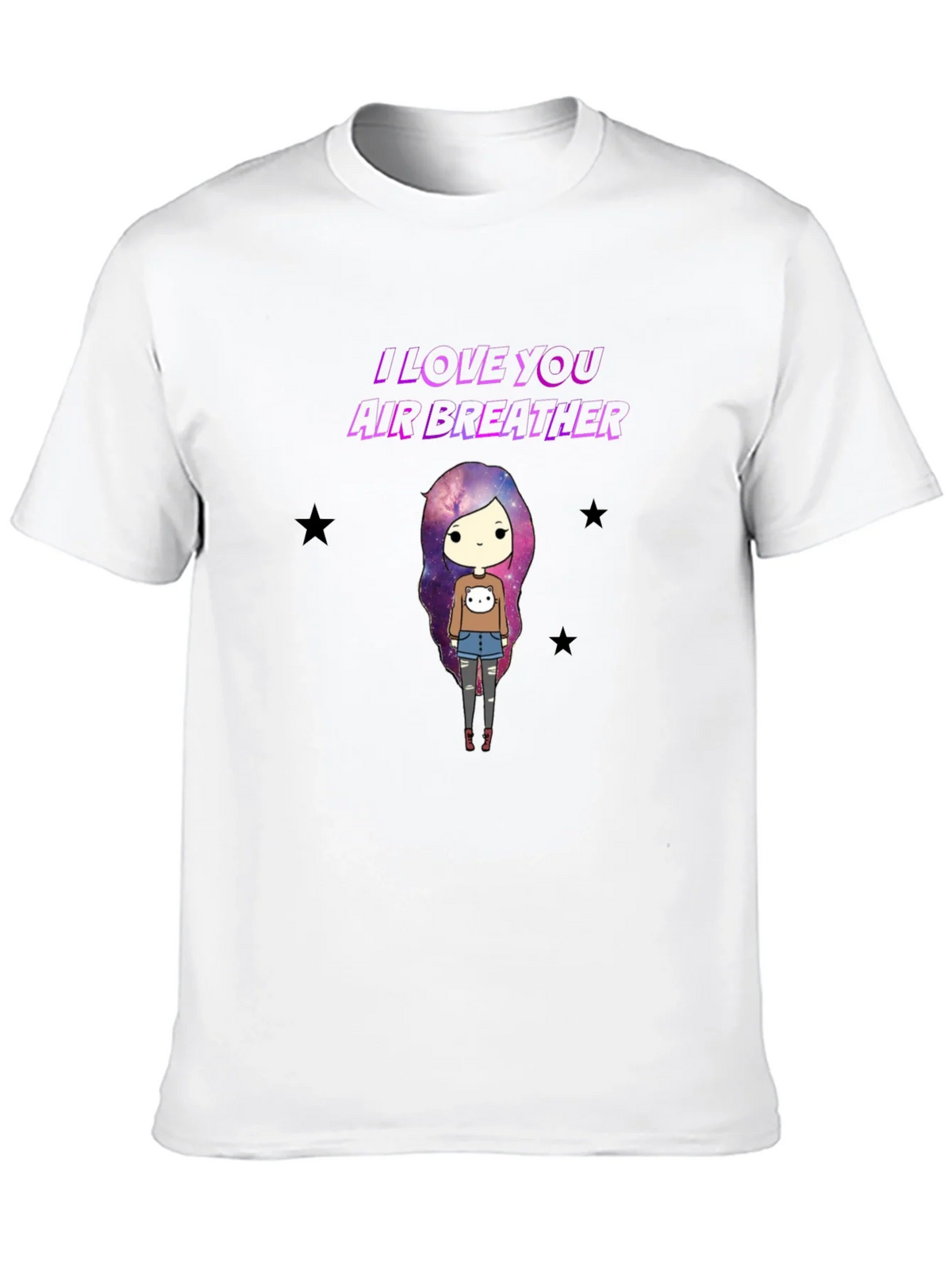 I Love You Air Breather Graphic T-Shirt product image 8