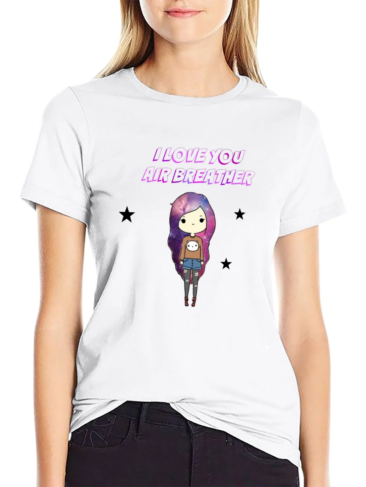 I Love You Air Breather Graphic T-Shirt product image 7