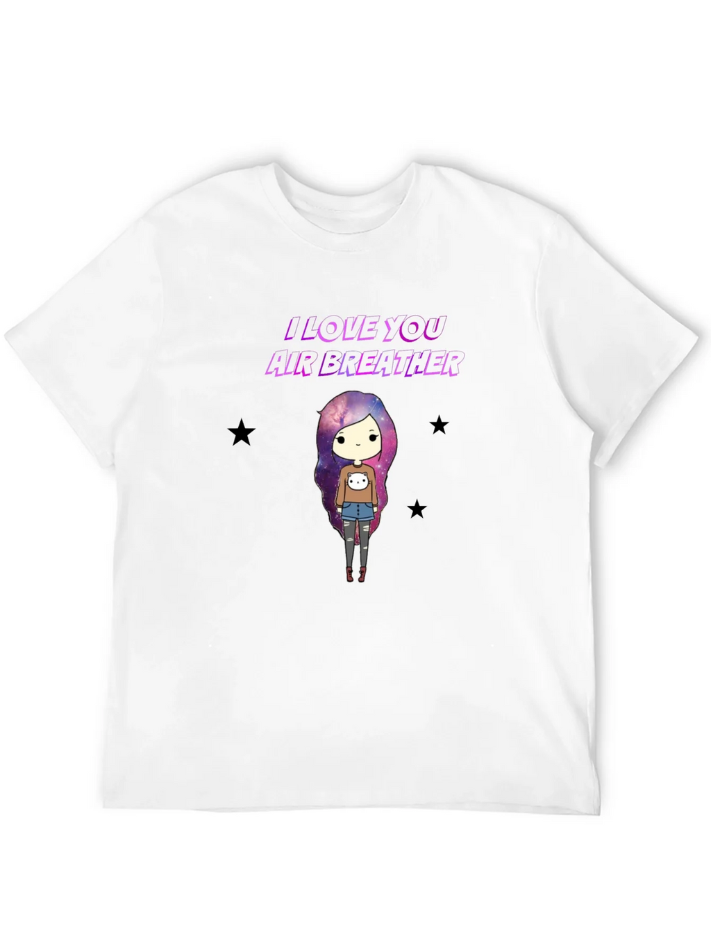 I Love You Air Breather Graphic T-Shirt product image 10