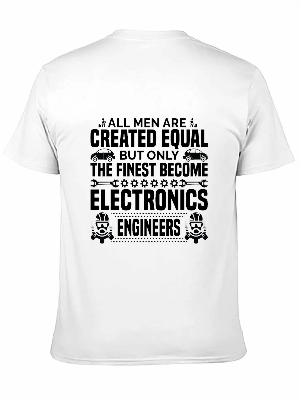 Electronics Engineer Mens Black Graphic T-Shirt product image 10