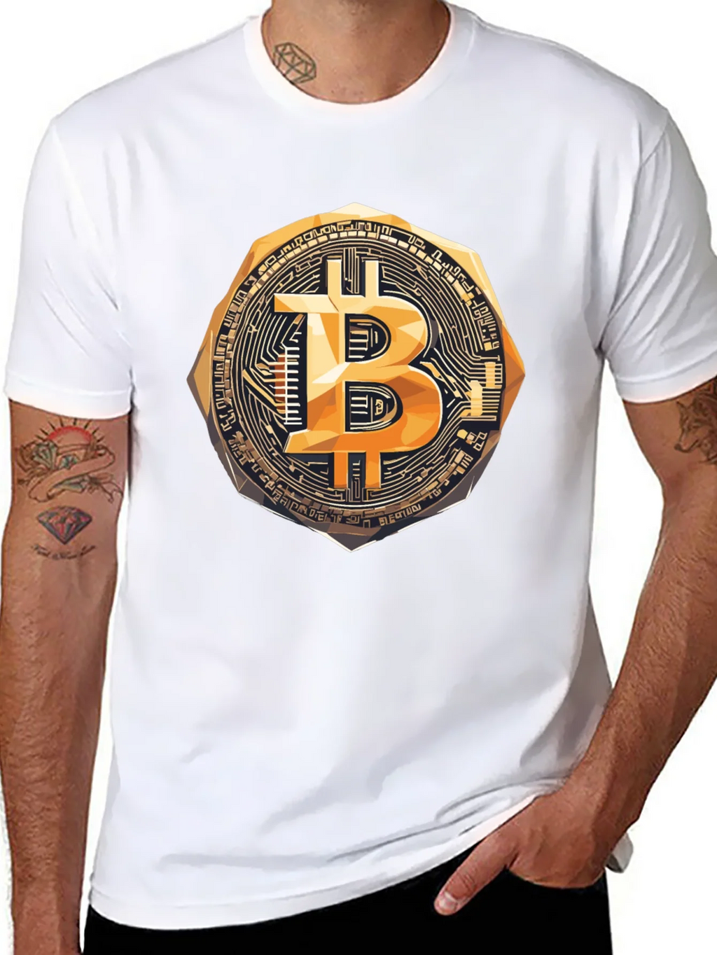 Bitcoin Graphic Tee - Crypto Currency Fashion product image 7