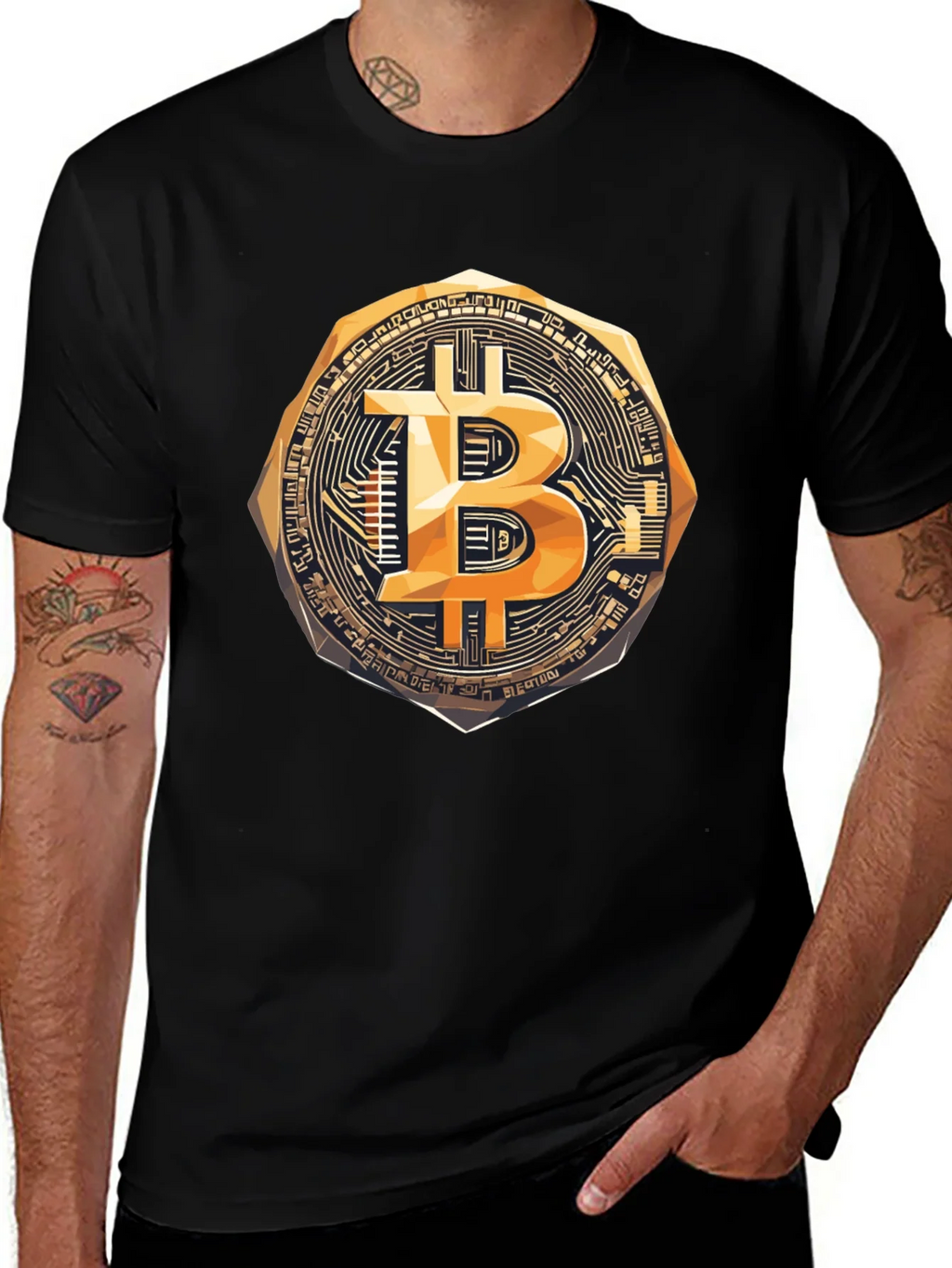 Bitcoin Graphic Tee - Crypto Currency Fashion product image 1